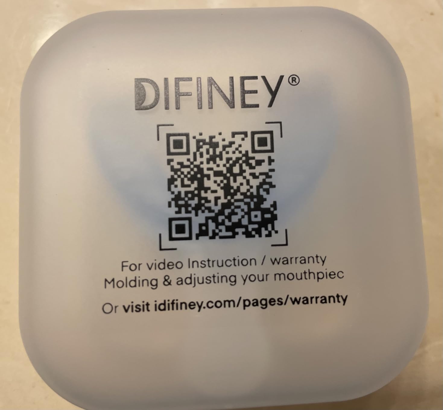 Difiney Anti Snoring Device: FDA-Cleared Anti Snoring Mouthpiece - Adjustable Snore Stopper Mouth Guard for Men & Women to Sleep Better - Reusable Nighttime Use with Storage Case customer photo 2