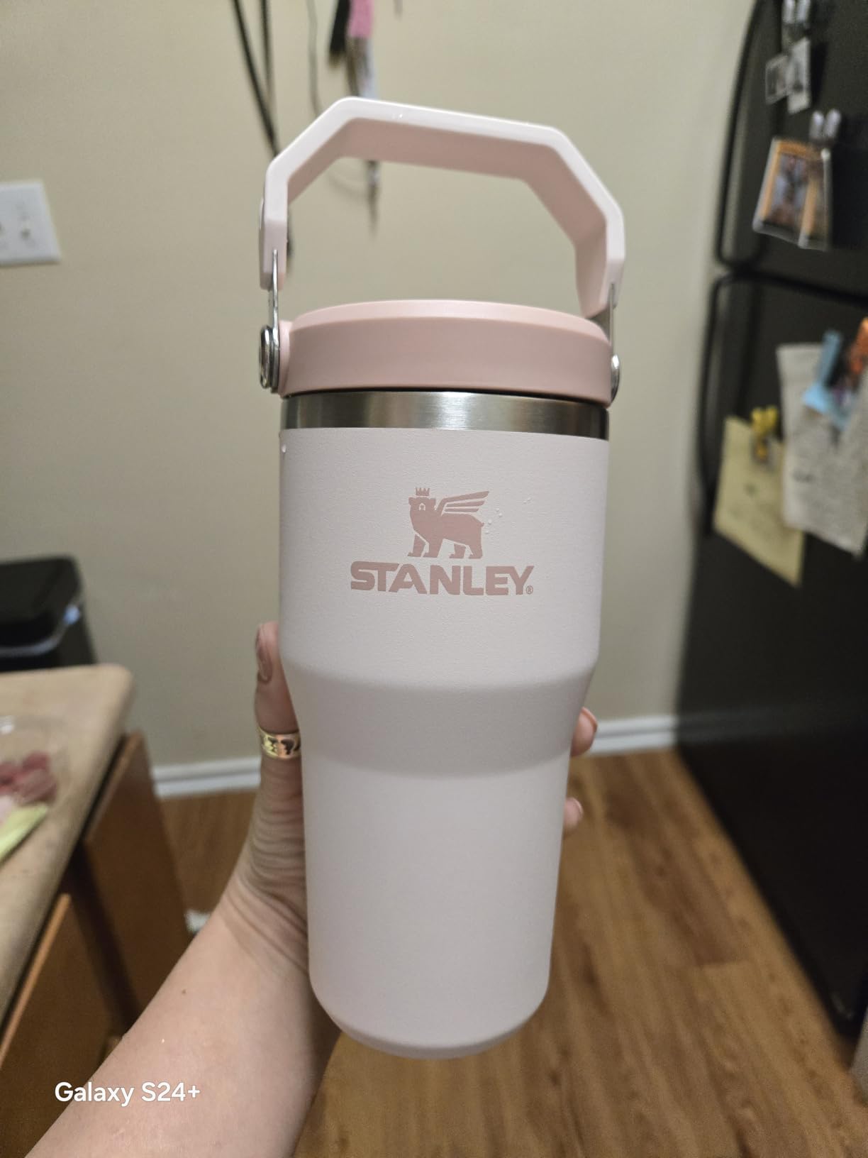 Stanley IceFlow 2.0 Flip Straw Tumbler with Handle 20 oz | Rose Quartz customer photo 2