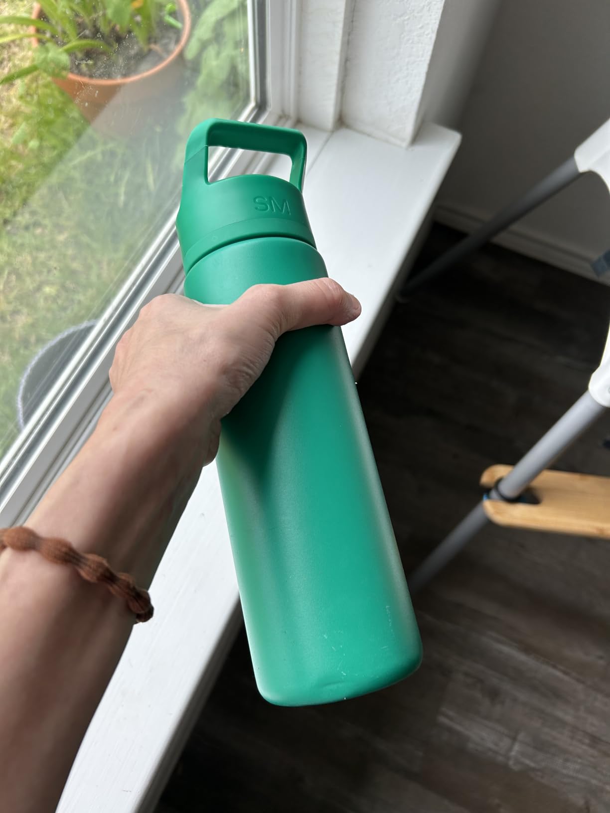 Simple Modern Water Bottle with Straw Lid | Vacuum Insulated Stainless Steel Metal Thermos | Reusable Leak Proof BPA-Free Flask for Sports Gym | Summit Collection | 30oz, Blue Dune customer photo 2