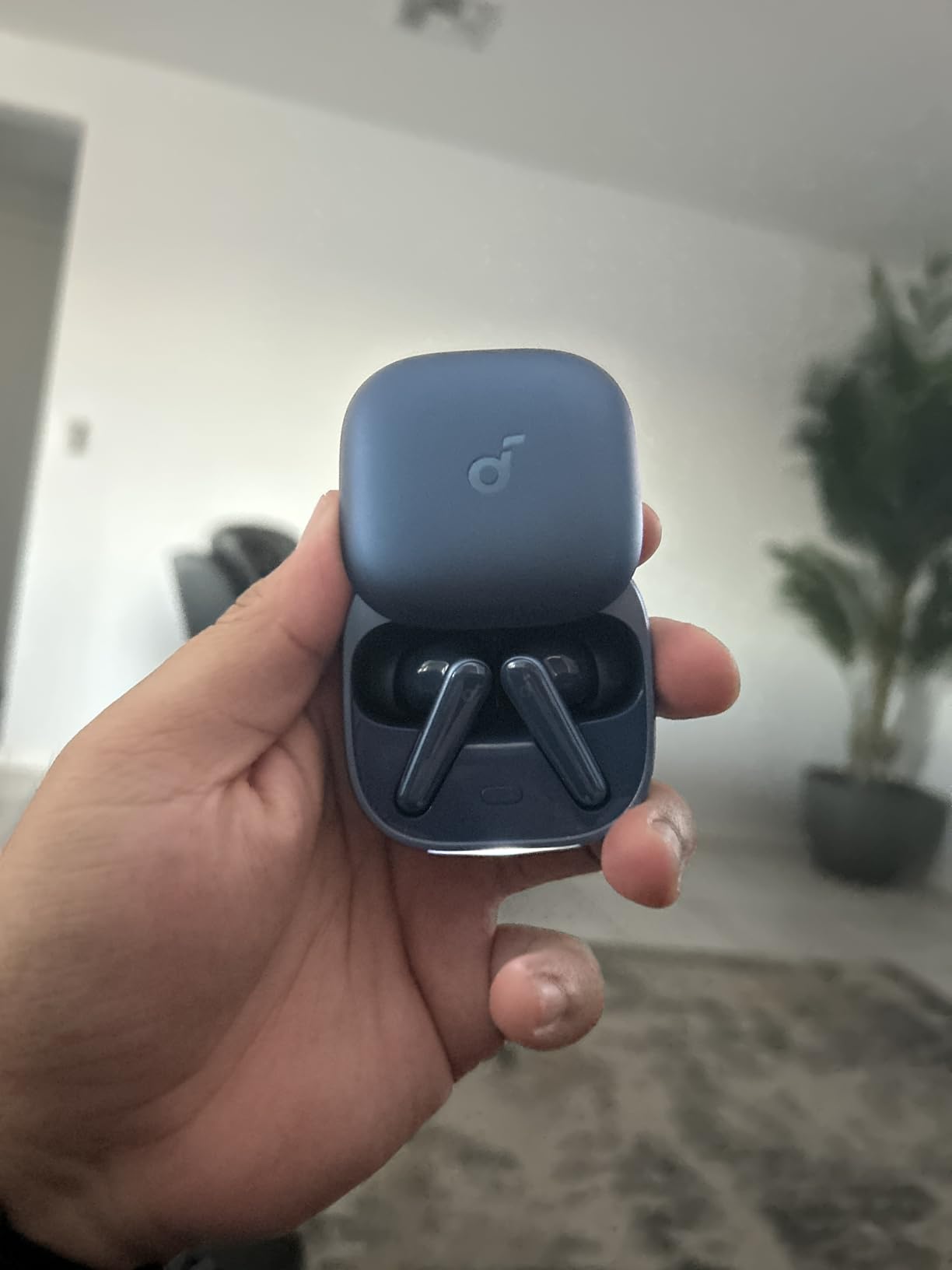 Liberty 5 by Anker, Noise-Cancelling Wireless Earbuds, Stronger Voice Reduction, Real-Time Adaptive Noise Cancellation, Fast Charging, Dolby Audio, 6-Mic AI Clear Calls, Long Battery Life (Blue) customer photo 1