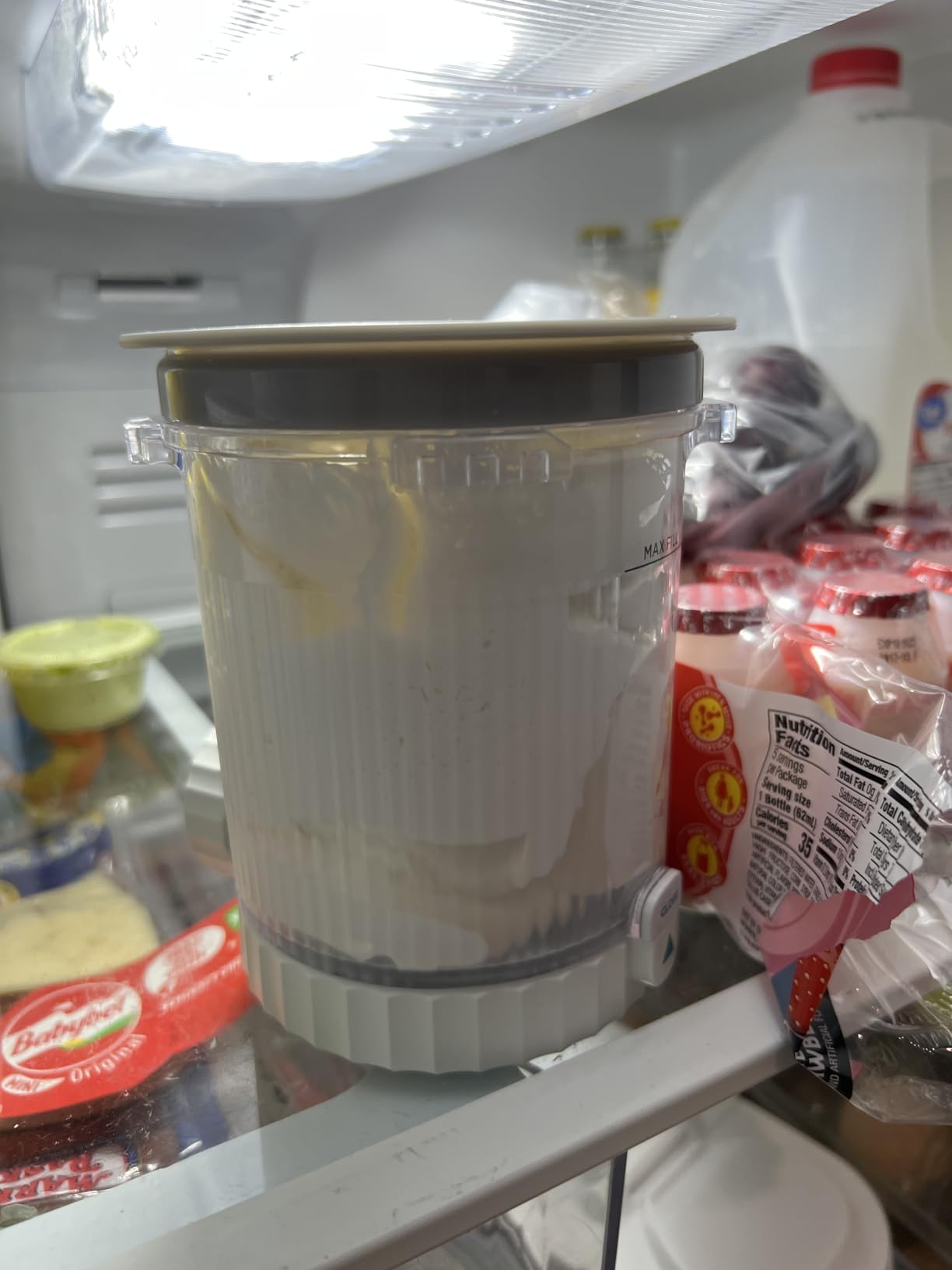 Ninja Swirl by CREAMi Pints and Lids - 2 Pack, Compatible with NC700 Series Ninja Swirl Ice Cream & Soft Serve Makers, BPA-Free & Dishwasher Safe, Grey Lids, XSK7PNTLD2 customer photo 2