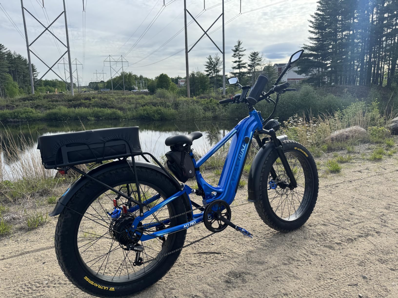 M2 Pro Electric Bike,1800W Motor Electric Bike for Adults, 26'' x 4.0'' Fat Tire Ebike with 48V 17.5AH Battery, 85Miles Long Range Electric Mountain Bike, Up to 110 Nm customer photo 1