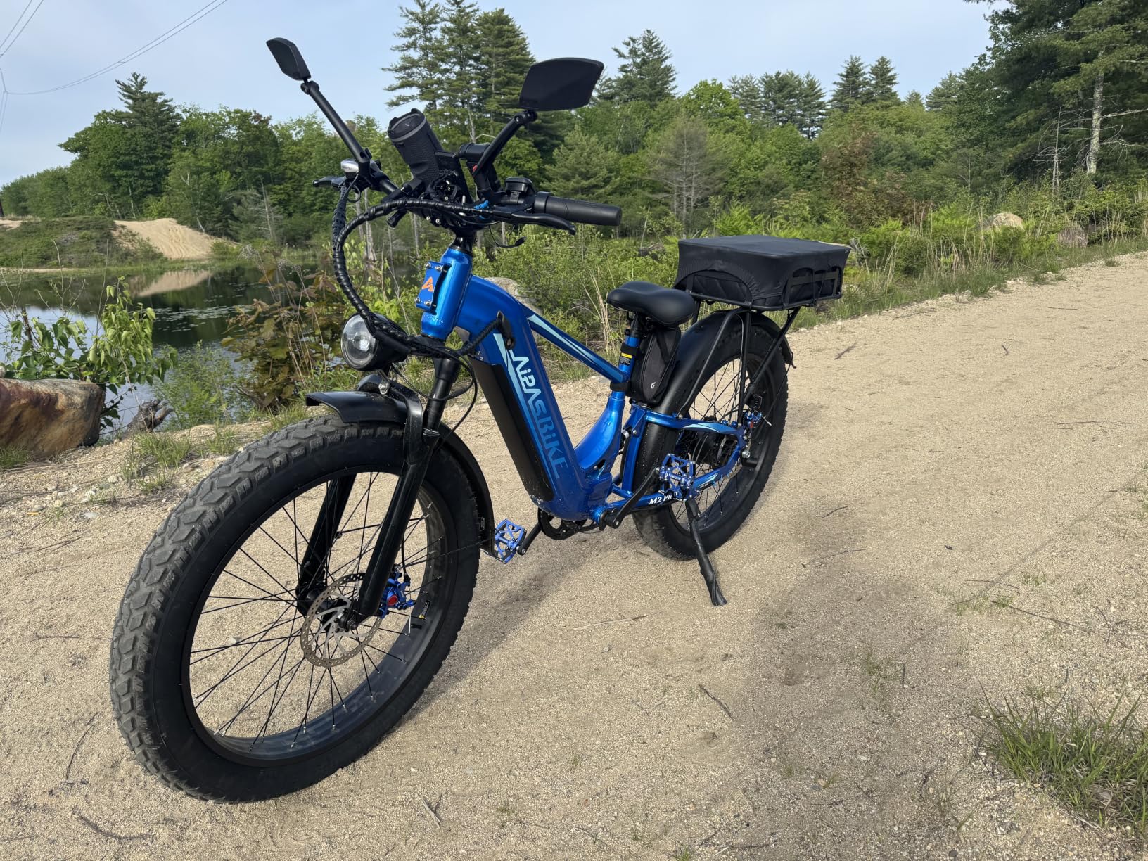 M2 Pro Electric Bike,1800W Motor Electric Bike for Adults, 26'' x 4.0'' Fat Tire Ebike with 48V 17.5AH Battery, 85Miles Long Range Electric Mountain Bike, Up to 110 Nm customer photo 2