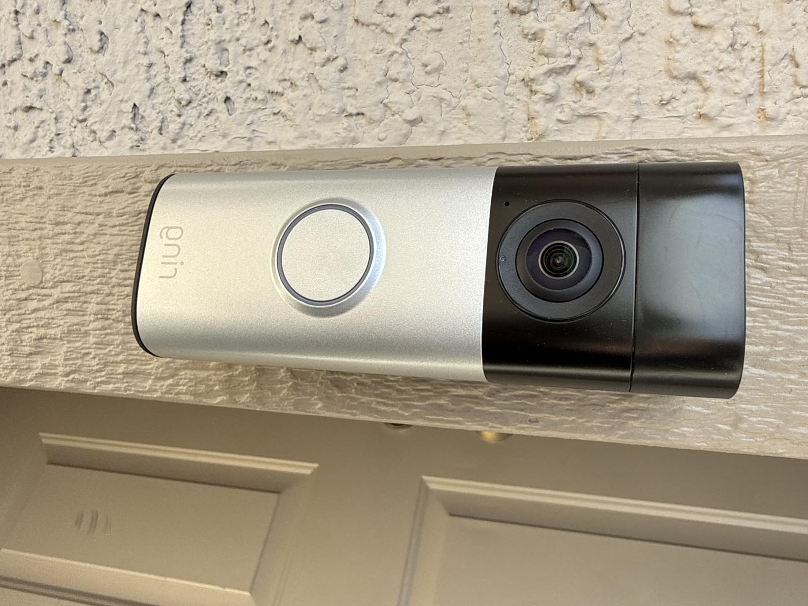 Ring Battery Doorbell Plus (newest model) - Retinal 2K with wide-angle video, up to 6x Enhanced Zoom, Night Vision, and Quick Release Battery Pack, Nickel Silver customer photo 1