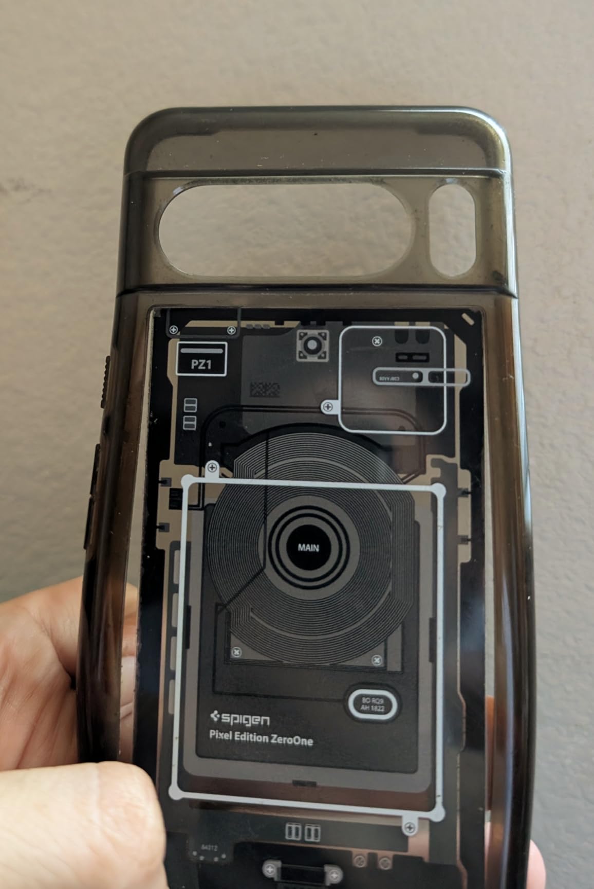 Spigen for Pixel 10/10 Pro Case, Ultra Hybrid [Anti-Yellowing] [No Magnet Ring] - Clear customer photo 1