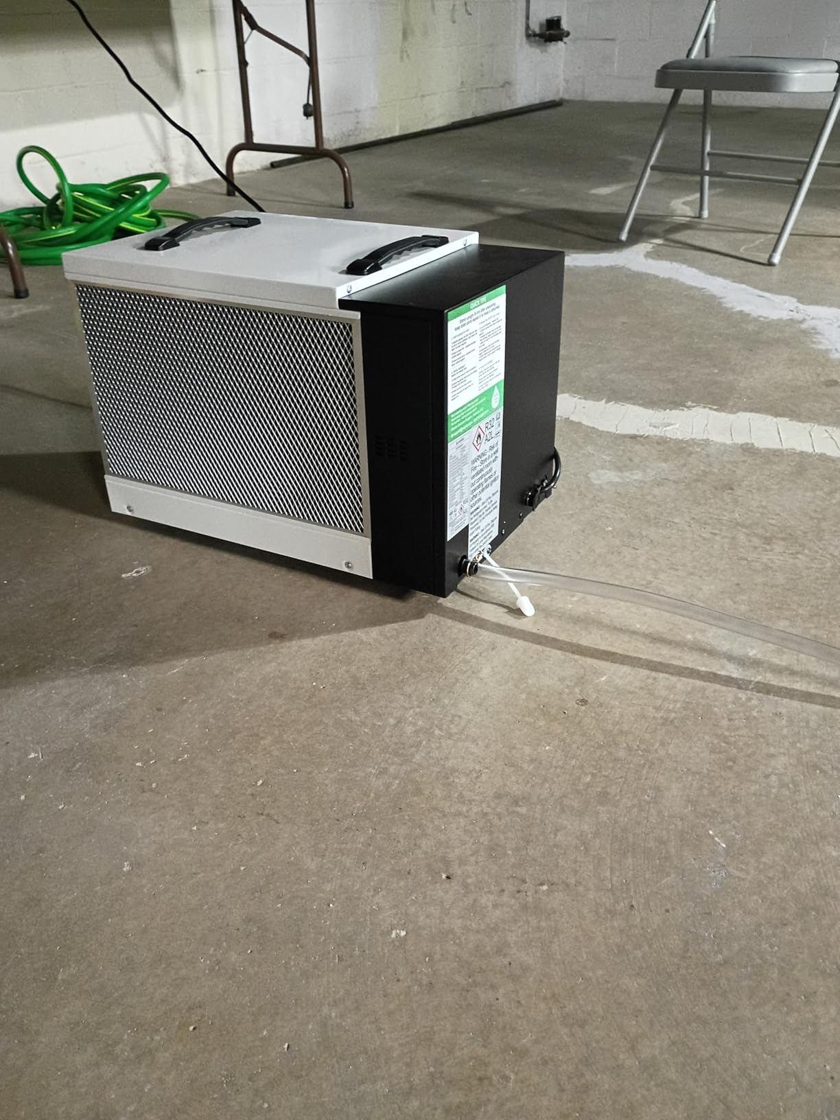 Waykar 125 Pint Crawl Space Dehumidifier with Pump & Drain Hose for Basements, Commercial & Water Damage Spaces up to 6500 Sq. Ft., Compact, Strong Dehumidification, 5-Year Quality Coverage customer photo 2