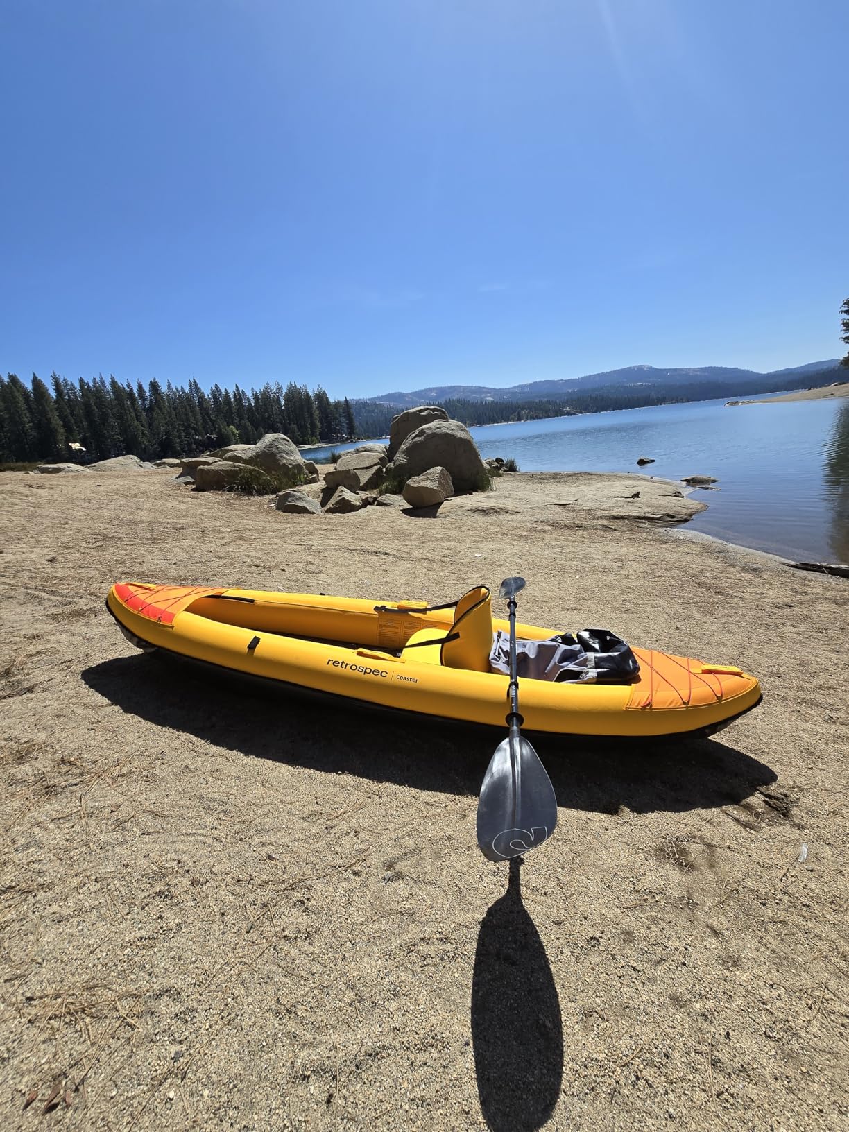 Retrospec Coaster Single & Tandem Inflatable Kayak for Adults - Blow Up Kayak, 220 & 440lb Capacity, Portable Lightweight Kayak with Paddle, Pump & Carry Bag customer photo 2