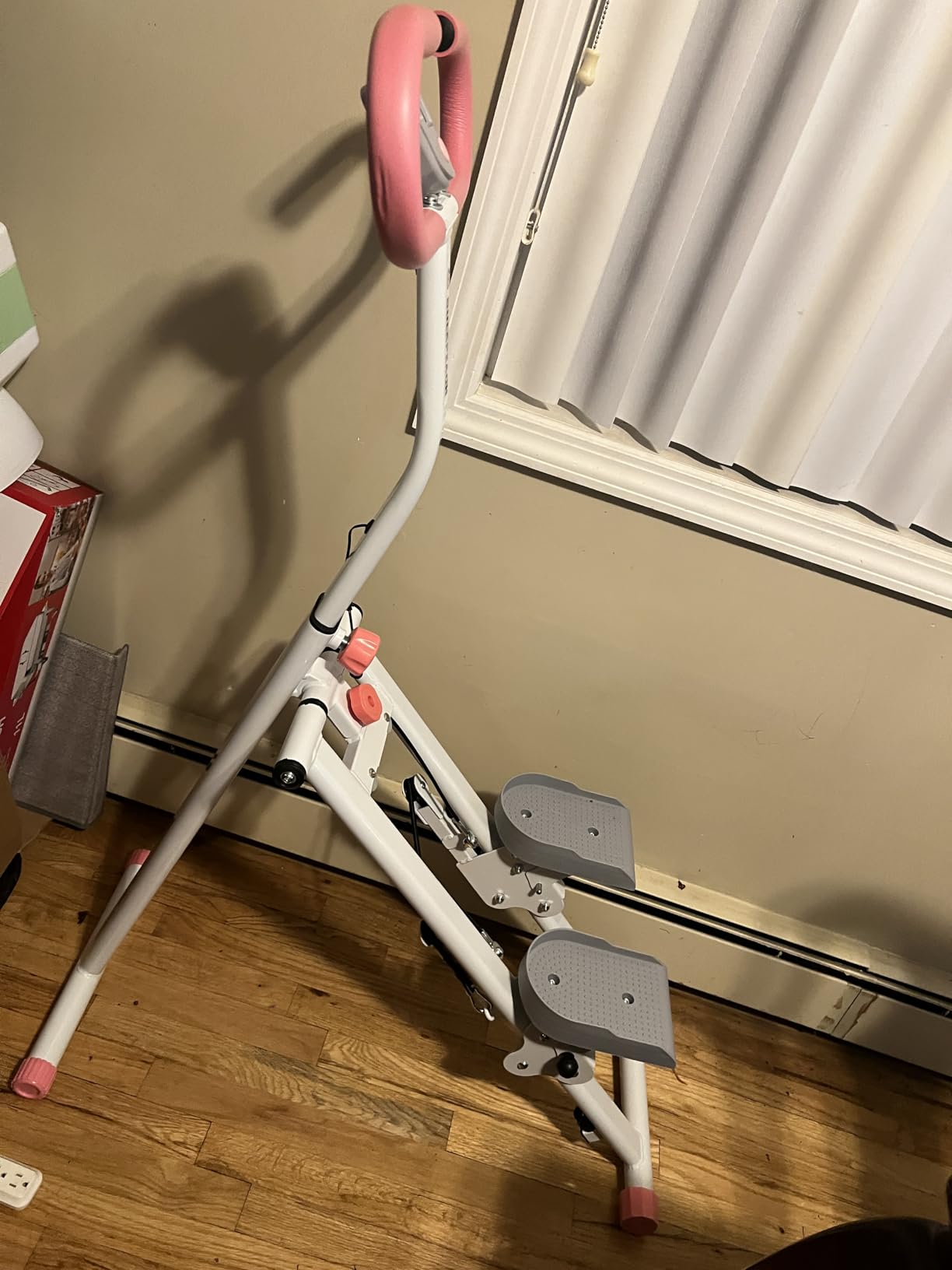 Stair Stepper for Home, Vertical Climber Workout Machine with Handlebar for Full Body Exercise Stair Climber Machine with Stable Frame & 3 Adjustable Height customer photo 2