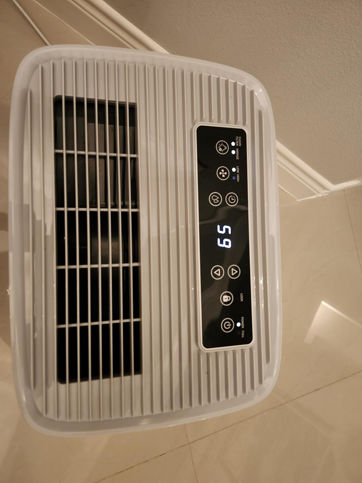 Kesnos 2,500 Sq. Ft. Energy Star 2025 Dehumidifier for Home & Basement, Ideal for Bedroom with Ultra Quiet 36 dB, 0.39-Gallon Water Tank with Drain Hose, 4 Pre-Set Modes, Auto Defrost, Timer customer photo 2