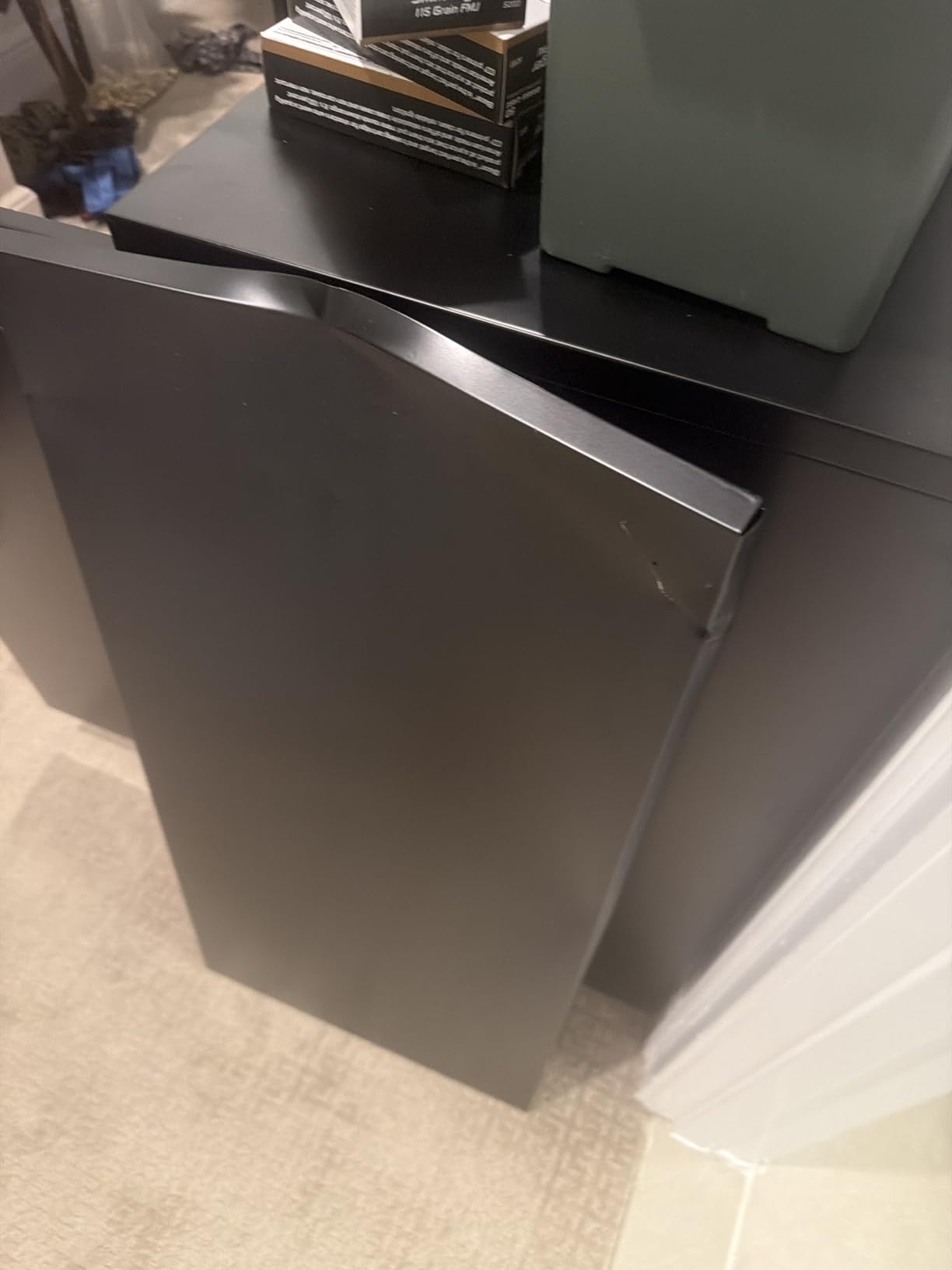 Metal Storage Cabinet with 2 Lockable Doors and 2 Adjustable Shelves, Locking Garage Storage Cabinet with Pegboard, Small Metal Cabinet with Lock customer photo 1