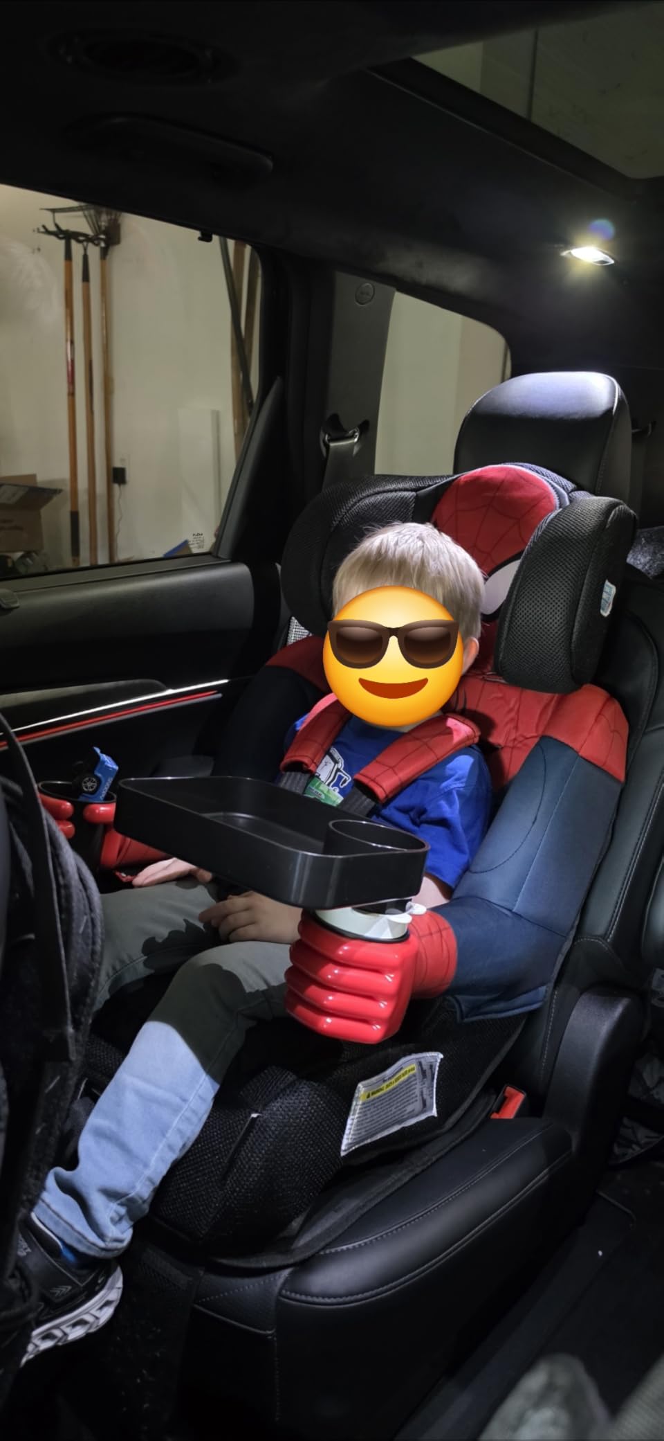 KidsEmbrace 2-in-1 Car Seat | Forward-Facing Harness (26.5-65 lbs) & Booster Mode (40-100 lbs) | Latch | Premium Fit with Multi-Position Headrest, Harness & Recline customer photo 2