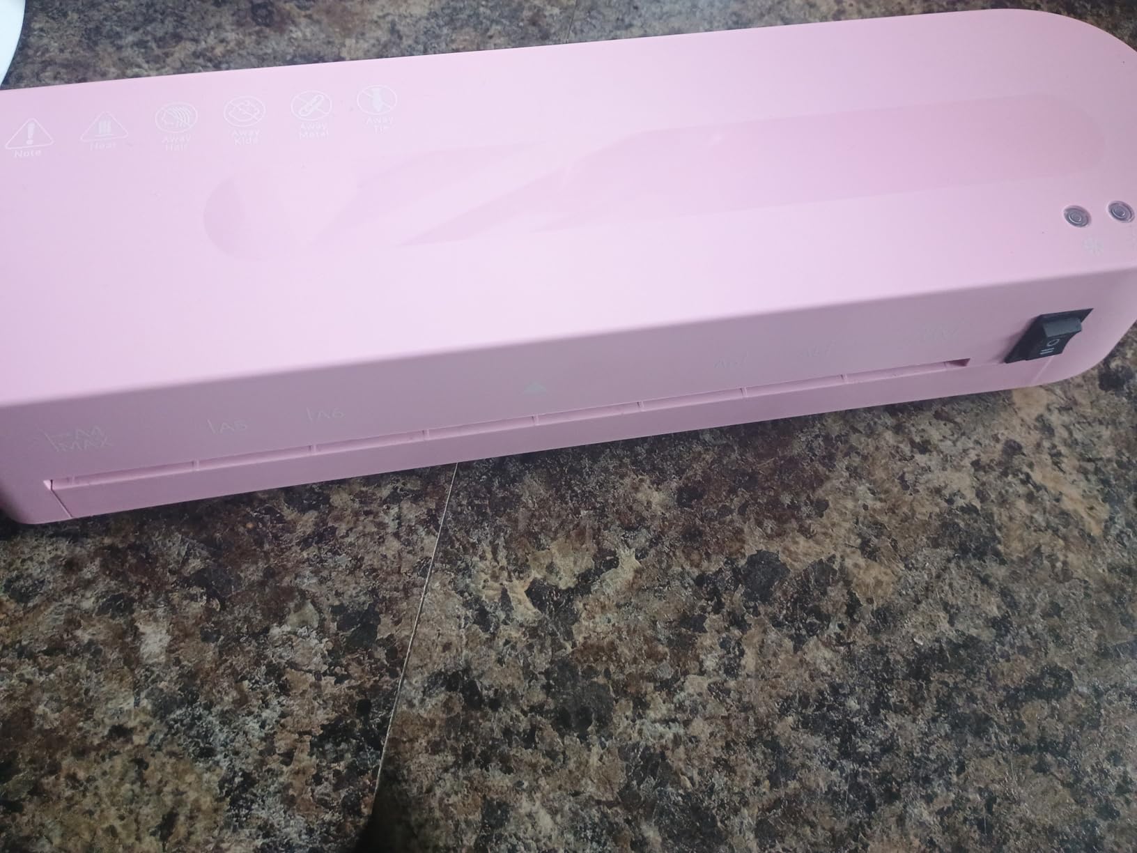 Laminator Machine, A4 Laminators Hot & Cold with 20 Laminating Sheets and Trimmer, 9 Inch Laminating Machine for Office, School, Business and Home customer photo 1
