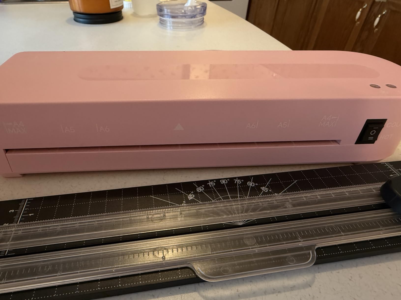 Laminator Machine, A4 Laminators Hot & Cold with 20 Laminating Sheets and Trimmer, 9 Inch Laminating Machine for Office, School, Business and Home customer photo 2