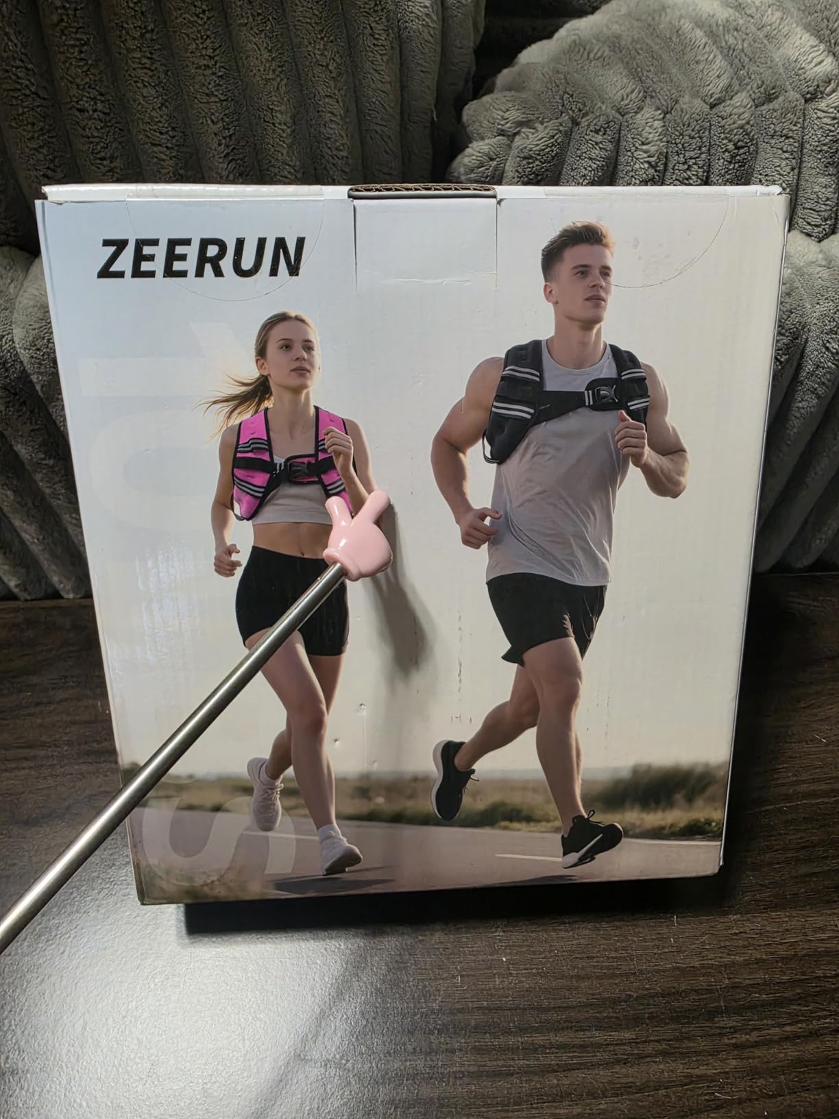 Zeerun Weighted Vest for Women & Men with Reflective Stripe and Adjustable Buckle, Comfortable & Durable Rucking Vest for Walking, Running & Strength Training customer photo 2