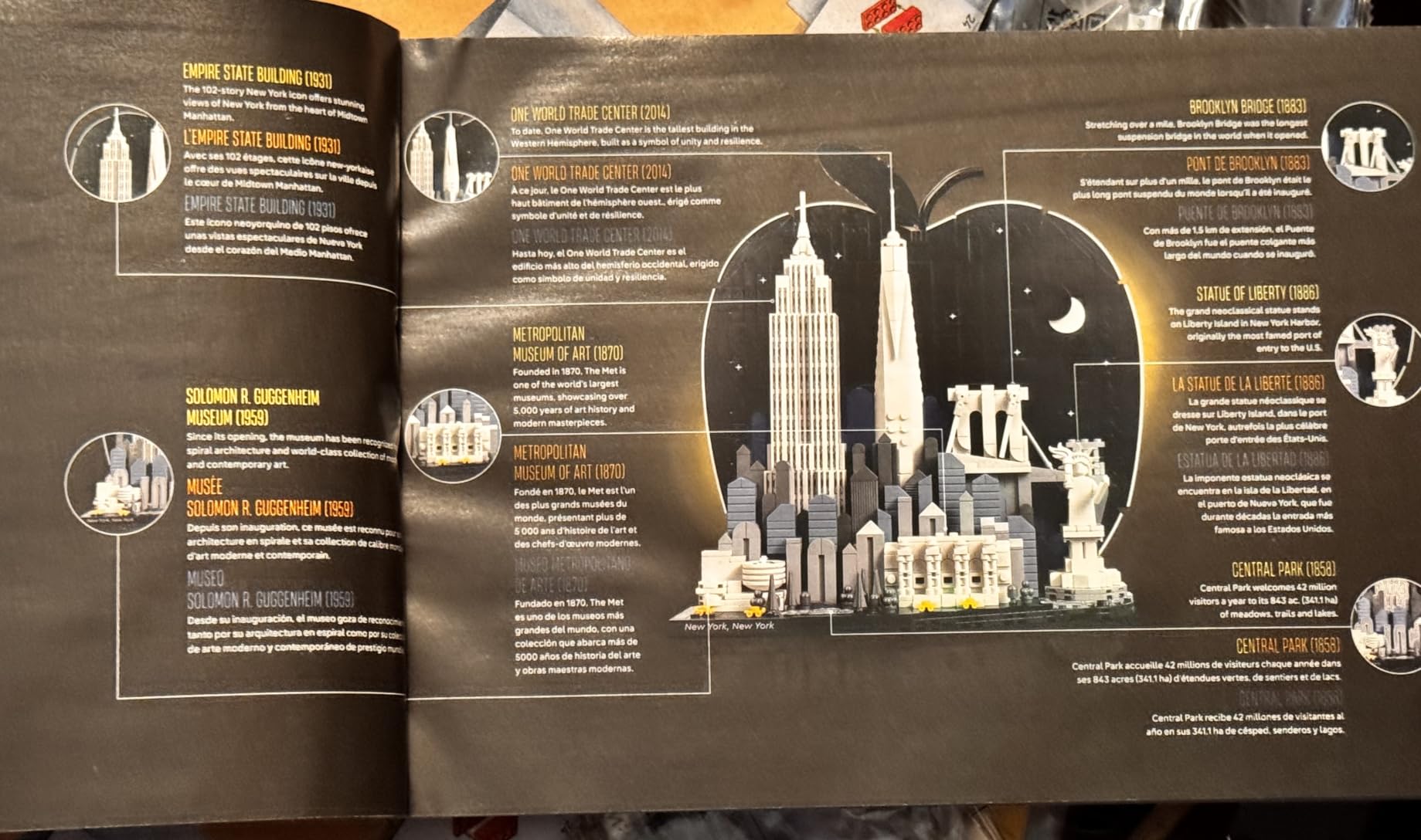 LEGO Architecture New York City - The Big Apple Building Set for Adults, Ages 18+ - Decor for Bedroom, Office or Desk - Gift for Men & Women - 21066 customer photo 2