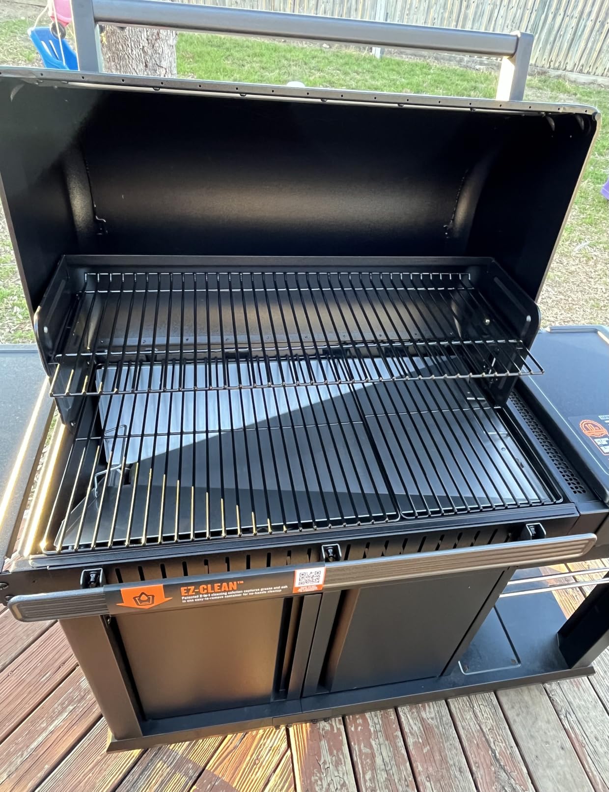 Traeger Grills Woodridge Pro Plus Electric Wood Pellet Grill and Smoker, 970 Sq. In., Folding Side Shelf, WiFIRE Technology, Super Smoke Mode, Outdoor Pellet Smoker Grill with Cabinet, Black, TFC97JLK customer photo 2