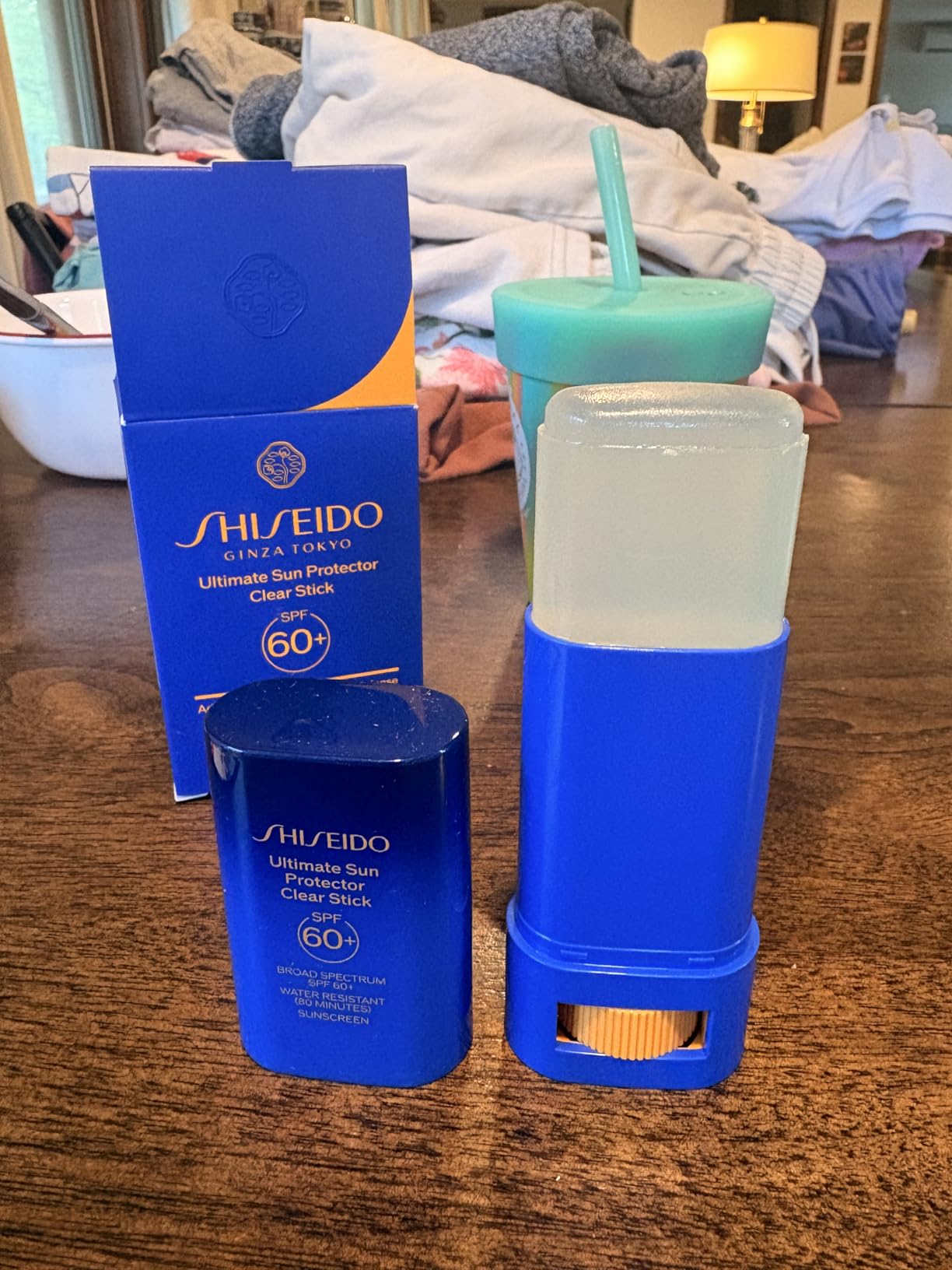 Shiseido Clear Sunscreen Stick - Invisible Broad-Spectrum Face Sunscreen SPF 50, Wear Under & Over Makeup, Lightweight Formula, All Skin Types customer photo 2