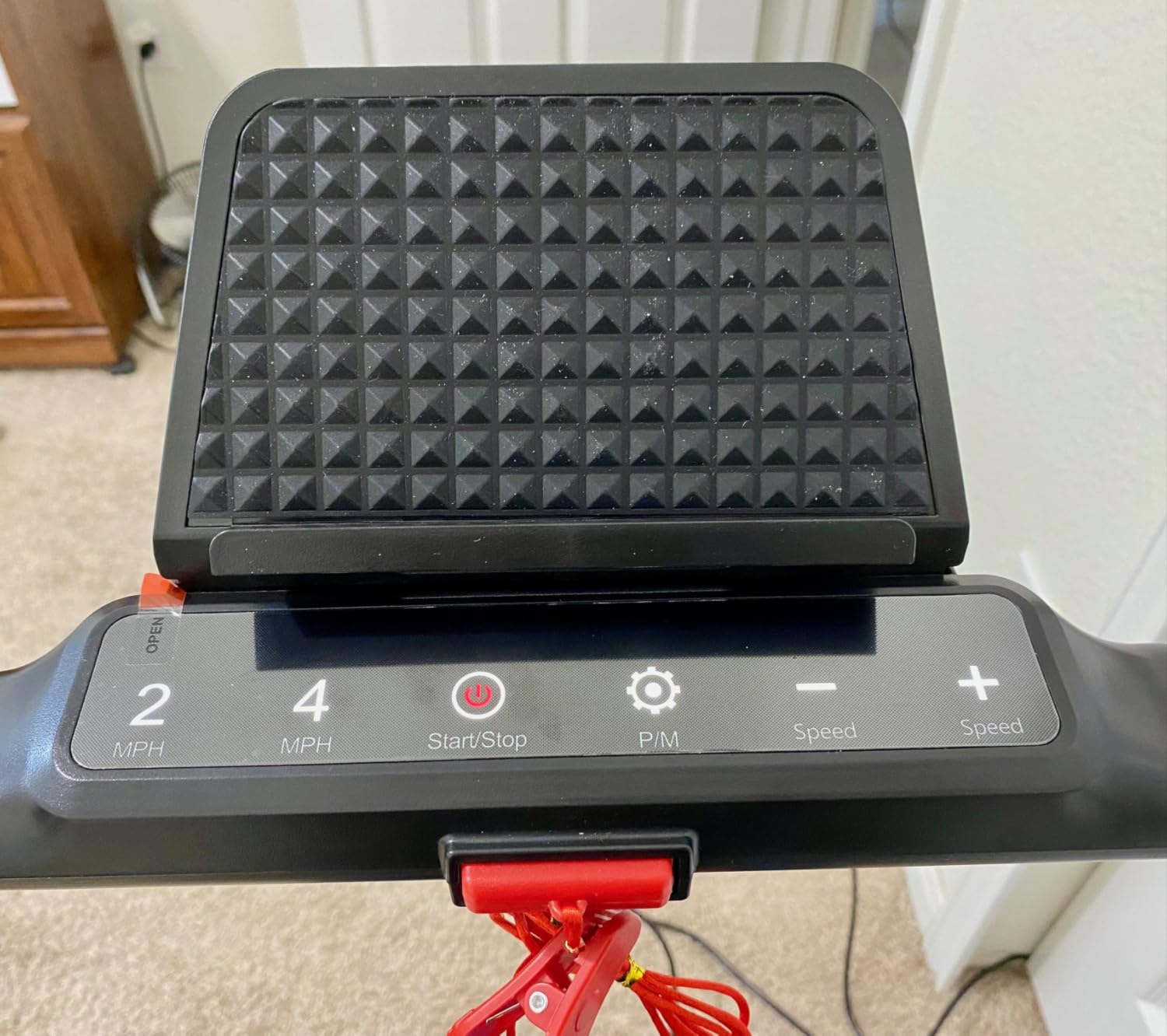 FOUSAE Foldable Treadmill 5-in-1, 7.5MPH, 10% Incline, 3.0HP Brushless, App Compatible, 12 HIIT Programs, 400 LBS Capacity customer photo 2