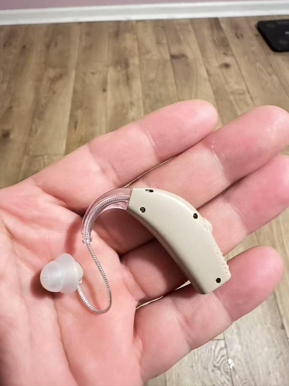 OTC Hearing Aids for Seniors - Rechargeable Invisible Hearing Aids with AI Noise Cancellation, 100+ Hours Battery Life, Comfort Fit Ear Canal Design customer photo 2