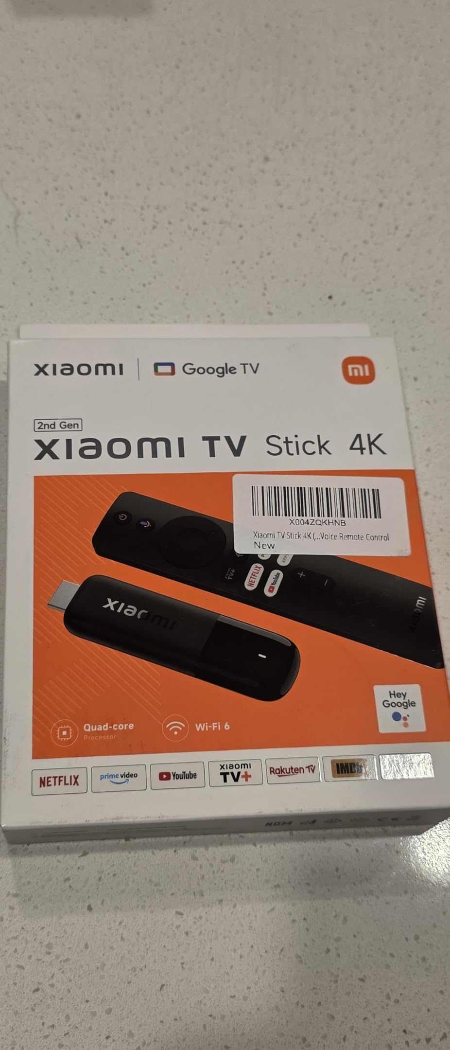Xiaomi TV Stick 4K (2nd Gen) Streaming Media Player Device Google TV Cast Dolby Vision HDR10+ Atmos Dual Band Wi-Fi 6 with 360 Bluetooth Voice Remote Control customer photo 2