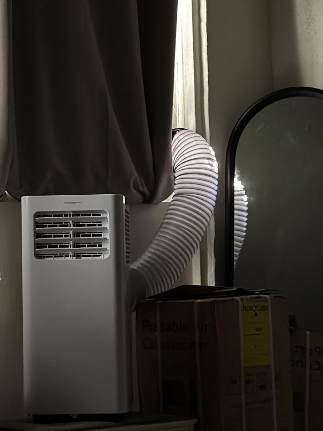 EUHOMY 14,000 BTU Portable Air Conditioners, Smart AC Unit for 750 Sq. Ft. | App/Remote/Panel Control, 4 Modes (Cool, Dry, Fan, Sleep), 20-50 in. Window Kit, 24H Timer, 50dB, for Bedroom, Living Room customer photo 1