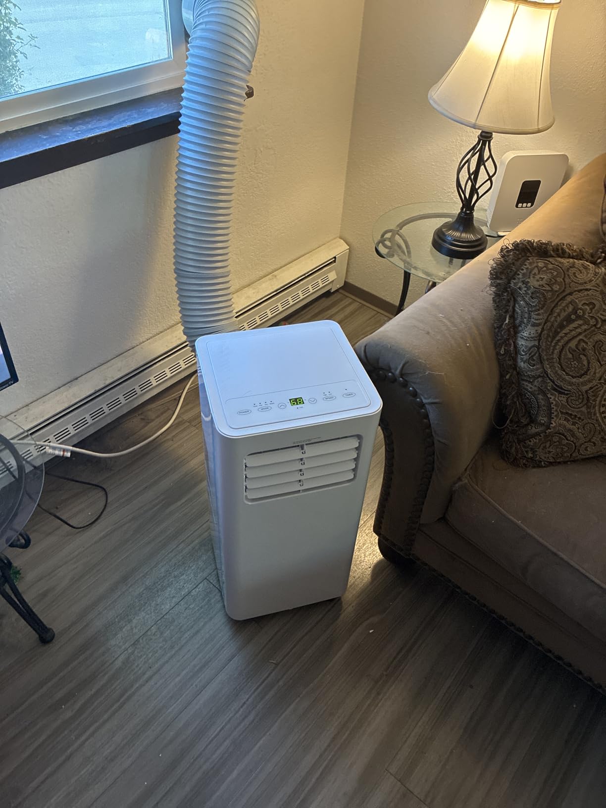 EUHOMY 14,000 BTU Portable Air Conditioners, Smart AC Unit for 750 Sq. Ft. | App/Remote/Panel Control, 4 Modes (Cool, Dry, Fan, Sleep), 20-50 in. Window Kit, 24H Timer, 50dB, for Bedroom, Living Room customer photo 2
