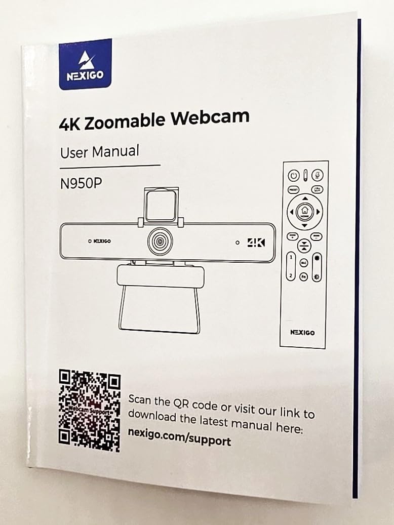 NexiGo N660P Pro 4K Webcam with Distortion-Free Lens, 1080p 60 fps Autofocus USB Streaming Camera, 3DNR, Noise-Canceling Mics & Privacy Cover, Web Cam for Gaming/Live Streaming/PC/Mac/Switch 2, White customer photo 2
