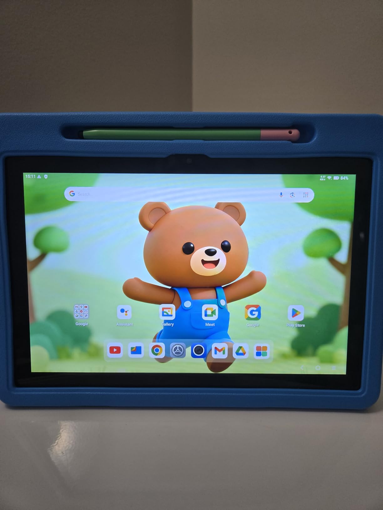 2026 Upgraded Android 16 Kids Tablet, 10 inch Tablet for Kids with 20GB RAM 64GB ROM 1TB Expand, 6000 mAh Battery, Parental Control, UKIDOZ Kids Space, Widevine L1 HD, Protective Case Pen (Blue) customer photo 2