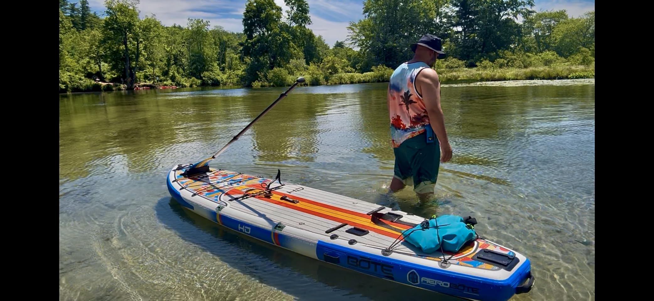 BOTE HD Aero Inflatable Stand Up Paddle Board All Around SUP for Adults Lightweight AeroBOTE Construction Stable and Durable Inflatable Paddleboard MAGNEPOD Duo and Rac Compatible Fishing SUP customer photo 2