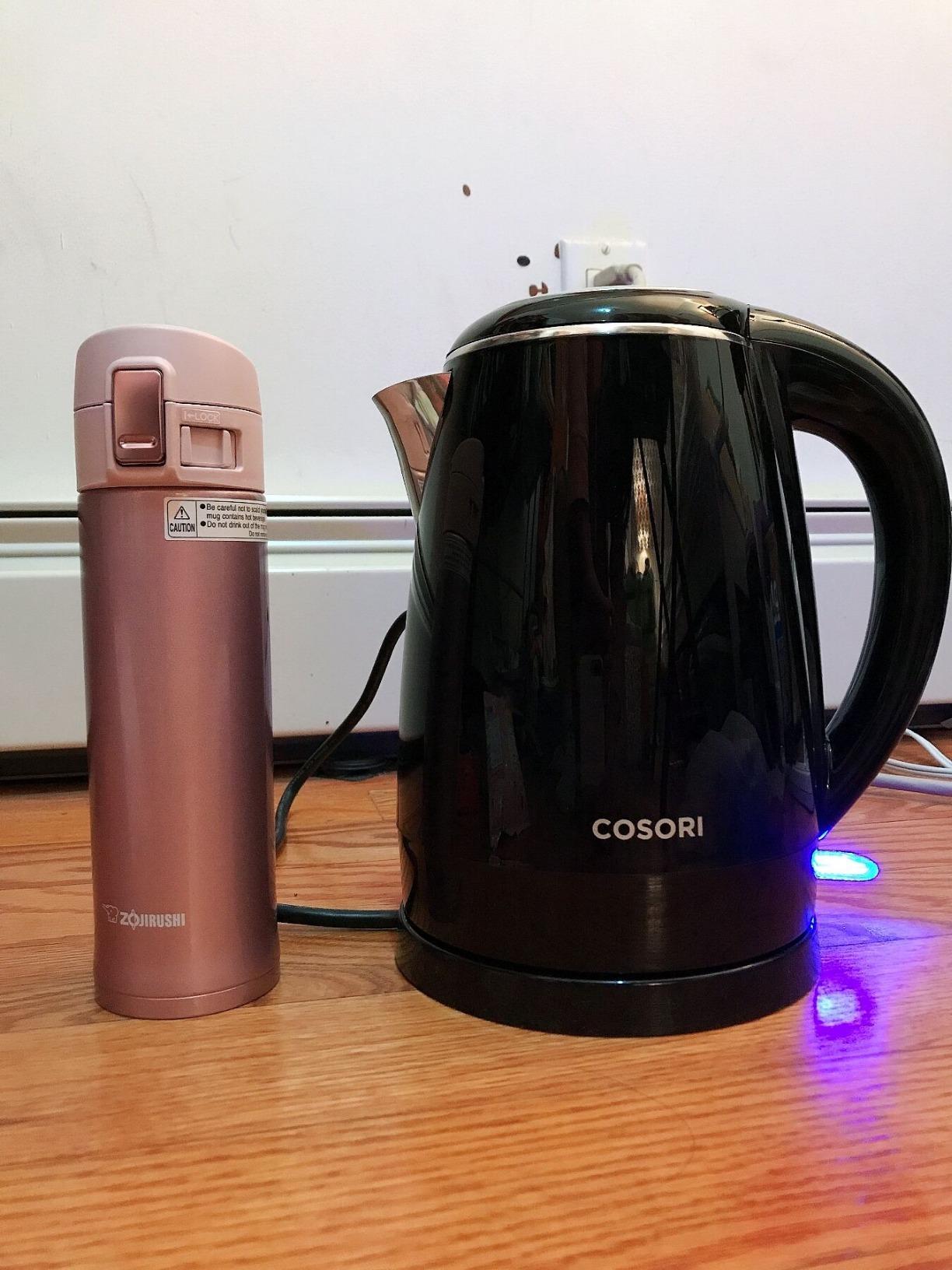 Cosori Electric Kettle, Plastic-Free Interior, Stainless Steel Tea Kettle, Hot Water Boiler & Heater, 1.7L, 1500W, Auto Shut Off & Boil-Dry Protection customer photo 1