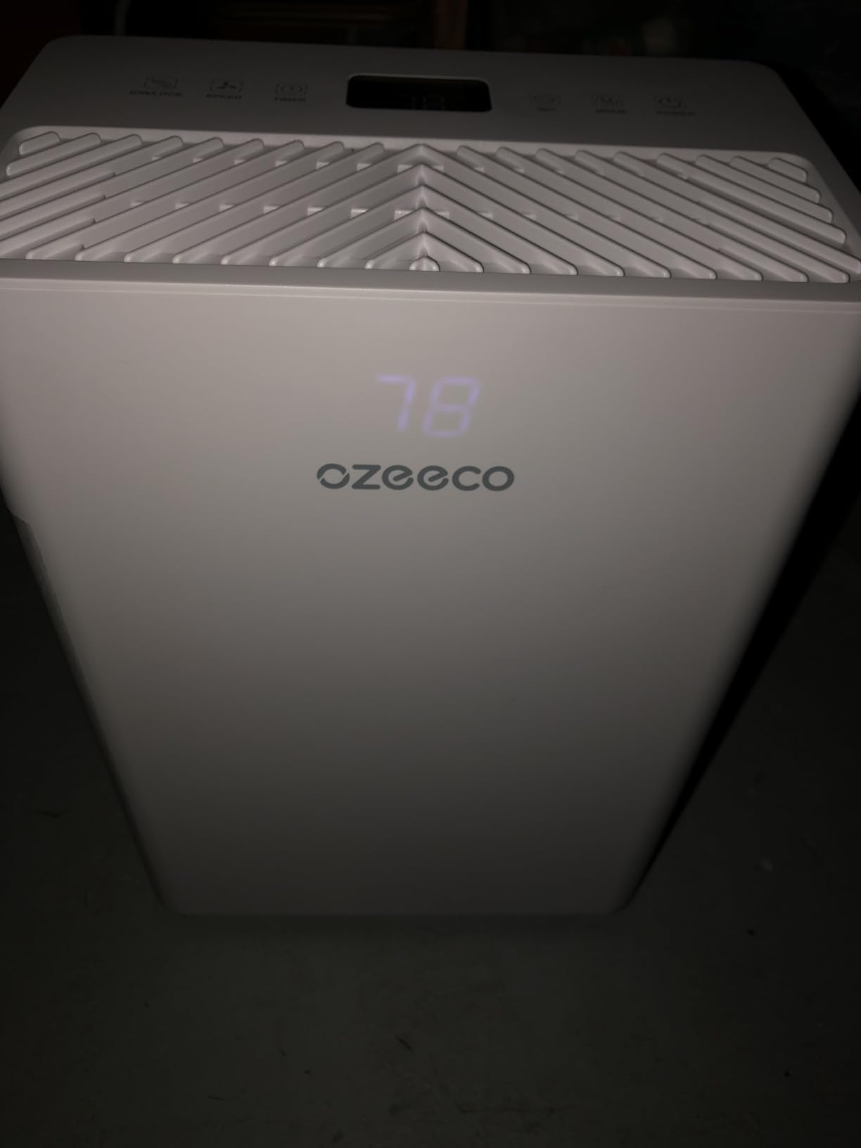 34 Pint Dehumidifier for Basement up to 2500 Sq.Ft, ozeeco Home Dehumidifier with Drain Hose, Ionizer, Humidity Control, Ultra Quiet, Child Lock, 24H Timer for Bedroom, Bathroom, RV customer photo 1