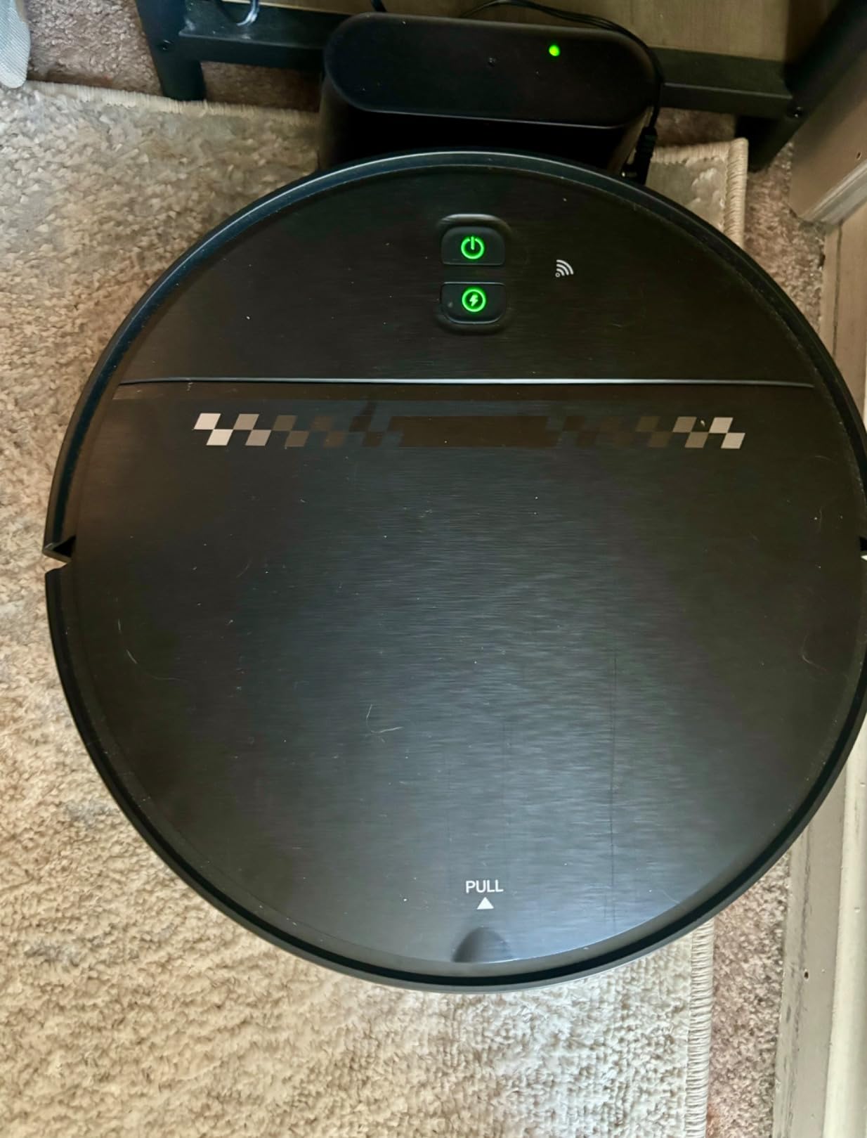 MANVN Robot Vacuum and Mop Combo for Pet Hair, Robotic Vacuum for Hard Floors and Carpets, 2.87'' Ultra-Slim, with 3D Obstacle Avoidance, Wi-Fi/App/Voice Controlled, Self-Charging customer photo 1