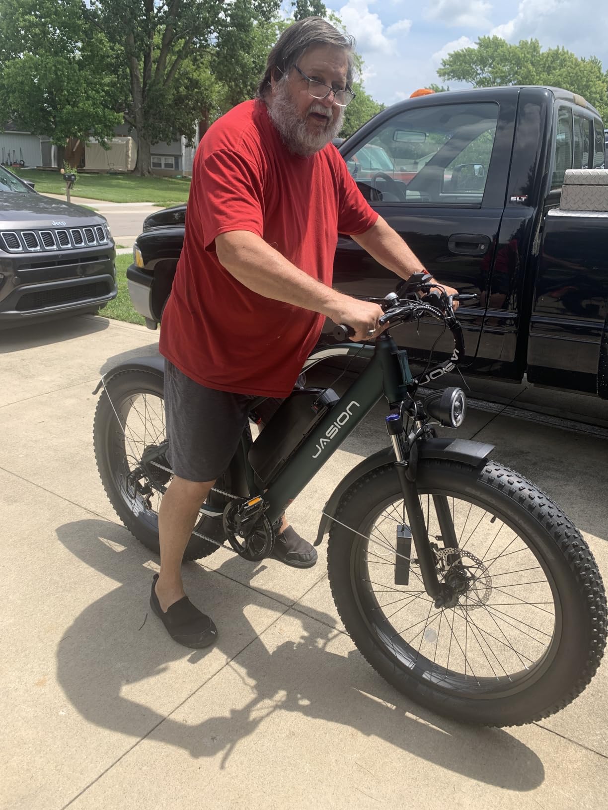 Jasion EB5 Ultra Electric Bike for Adults, Peak 2500W Ebike with 52V 20Ah (1040Wh) Battery, Dual Suspension & Hydraulic Brakes, 26