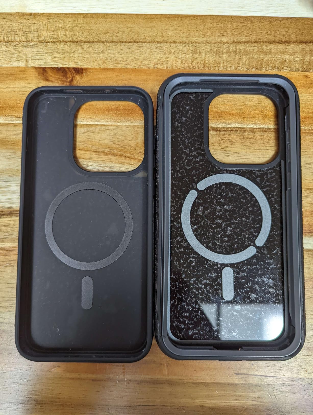 for Samsung Galaxy S25/S24 Case: Galaxy S24/S25 Phone Case [Fit with Magsafe] Translucent Matte Case [Screen Protector] Military Grade Shockproof Protective Phone Cover - Black customer photo 1