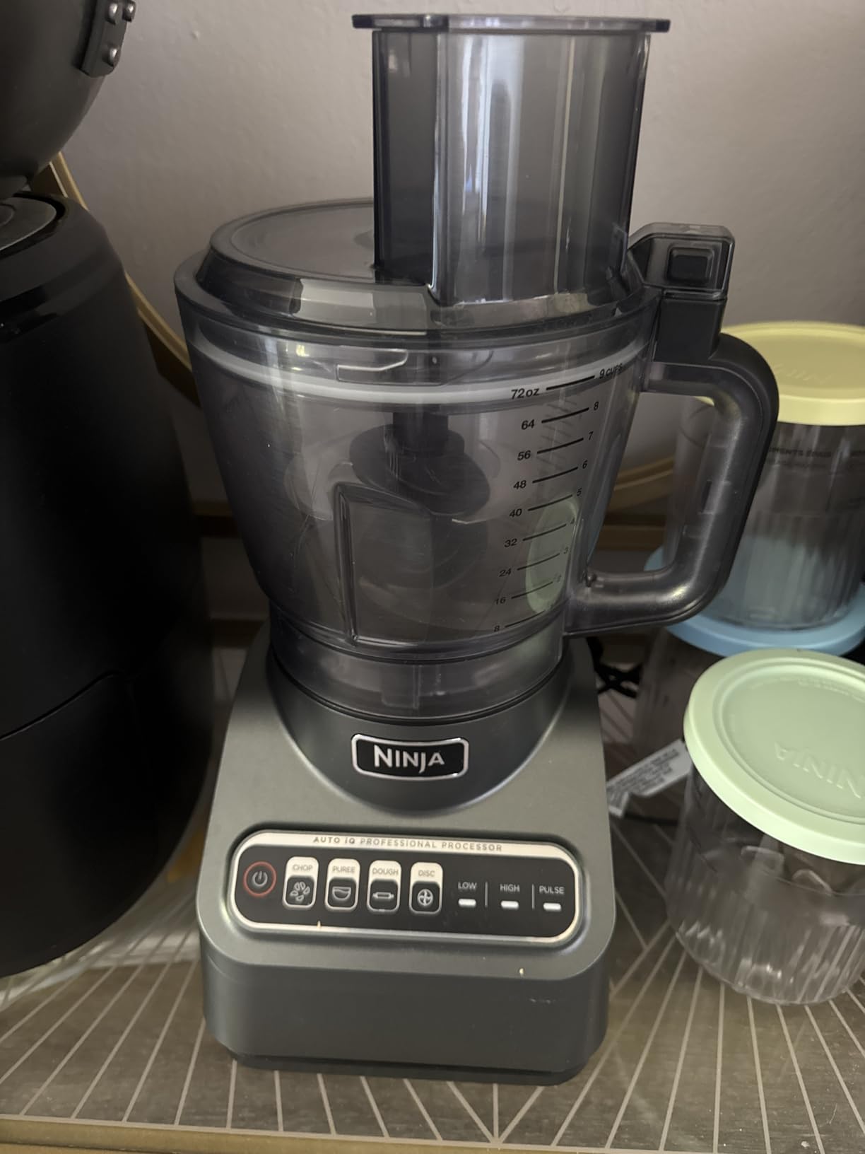 Ninja 9-Cup Food Processor for Kitchen, 1000PW motor, 9-Cup Processing Bowl, Multiple Blades and Adjustable Speed, for Chopping and Slicing Vegetables, Pureeing, and Mixing Dough, BZ601 customer photo 2