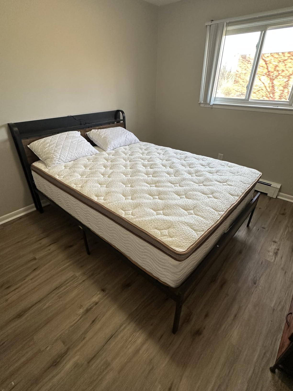 BedStory Extra Firm Mattress Queen - 14 Inch Hybrid Mattress for Back Lumbar Pain Relief - Low Motion Transfer & Individually Pocketed Springs, CertiPUR-US, 365 Nights Trial customer photo 2