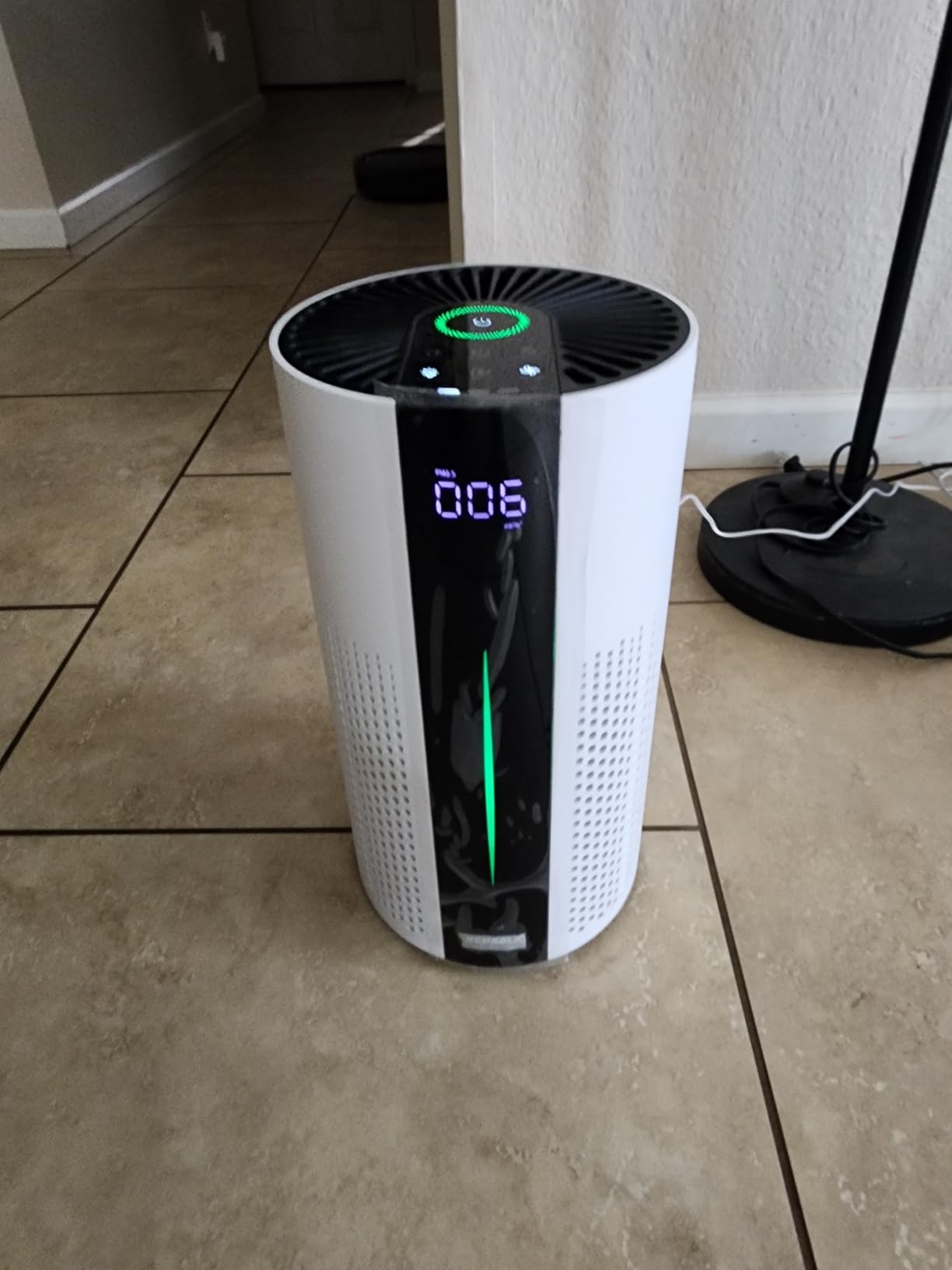 ECOSELF Air Purifiers for Home Large Room up to 1800 Ft², Air Purifiers for Bedroom 360° Air Intake with Smart Auto Mode, HEPA Air Purifier, Air Cleaner for Smoke PoIIen Pet Dander, HAP609 customer photo 1