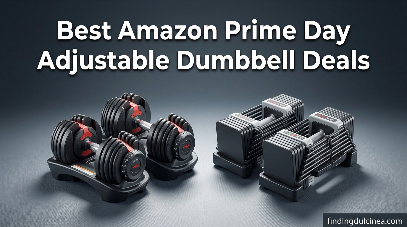 Best Amazon Prime Day Adjustable Dumbbell Deals