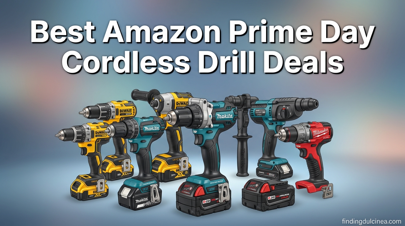 Best Amazon Prime Day Cordless Drill Deals