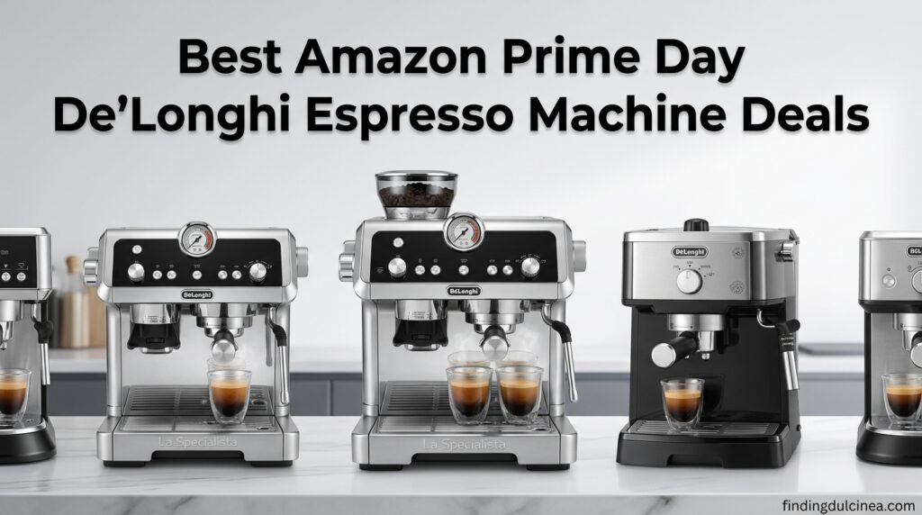 Current image: Best Amazon Prime Day De'Longhi Espresso Machine Deals