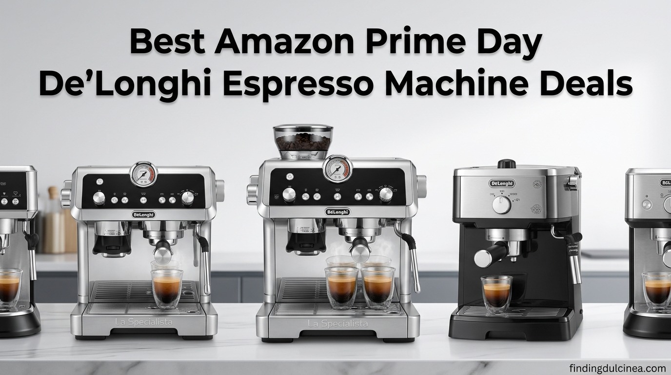 Best Amazon Prime Day De'Longhi Espresso Machine Deals