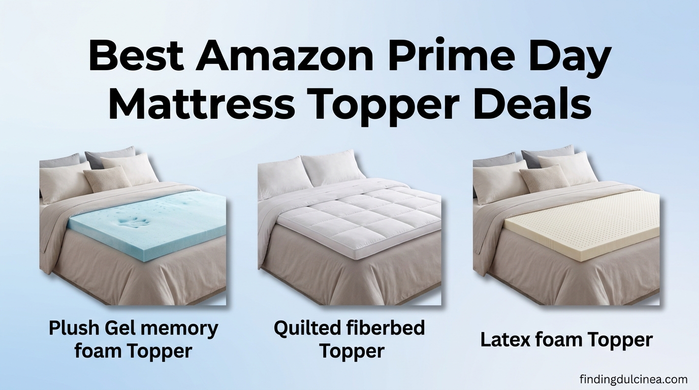 Best Amazon Prime Day Mattress Topper Deals