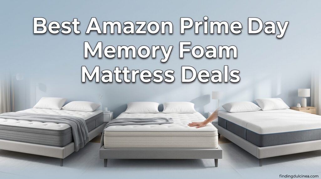 Current image: Best Amazon Prime Day Memory Foam Mattress Deals