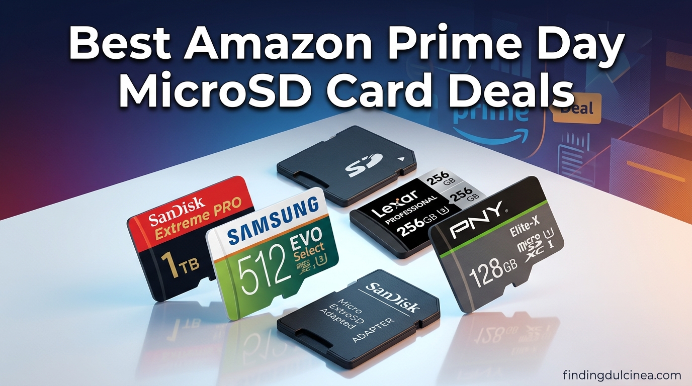 Best Amazon Prime Day MicroSD Card Deals