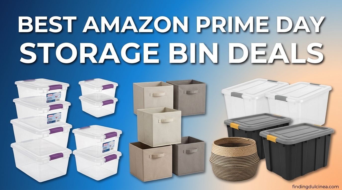 Best Amazon Prime Day Storage Bin Deals