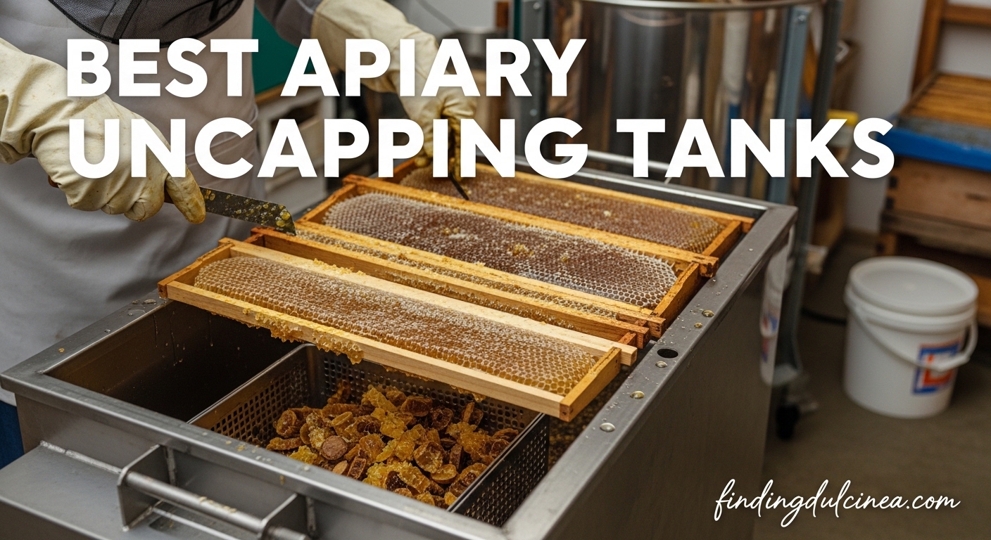 Best Apiary Uncapping Tanks