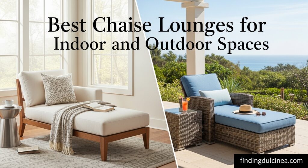 Current image: Best Chaise Lounges for Indoor and Outdoor Spaces