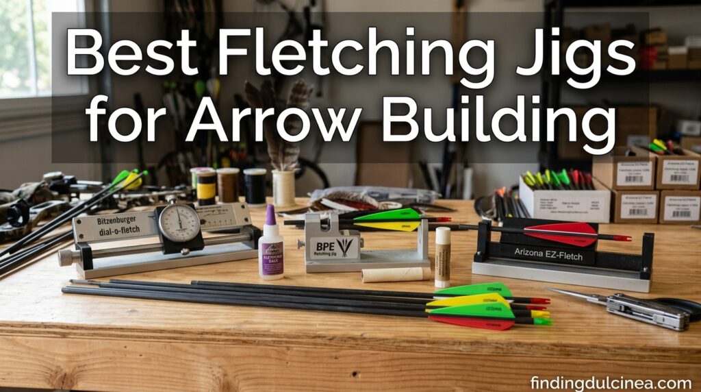 Current image: Best Fletching Jigs for Arrow Building