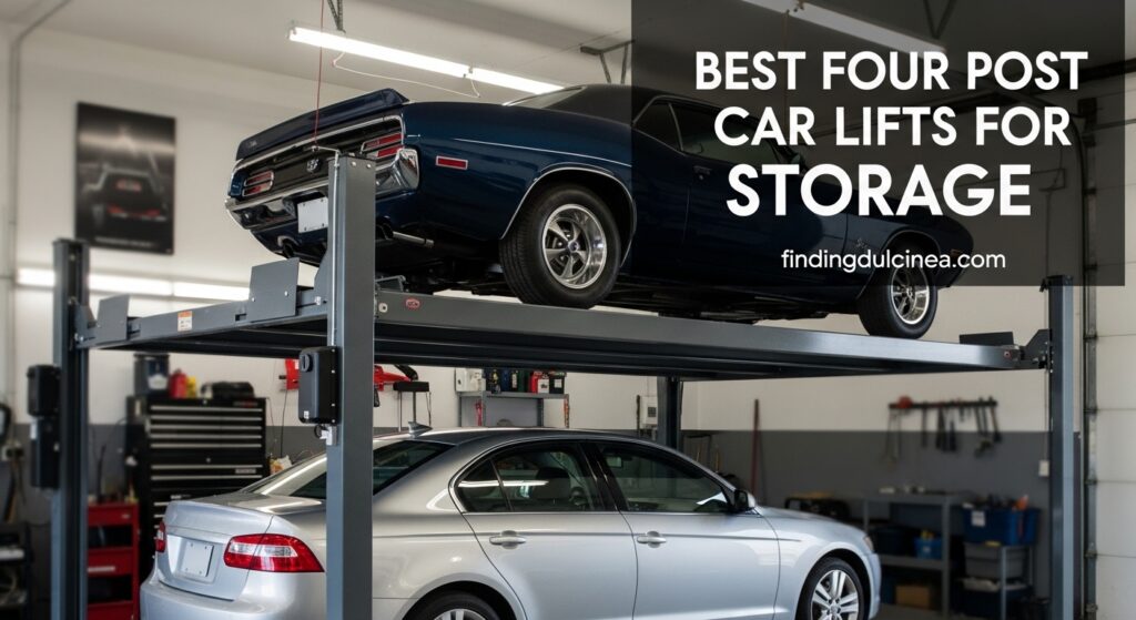 Current image: Best Four Post Car Lifts for Storage