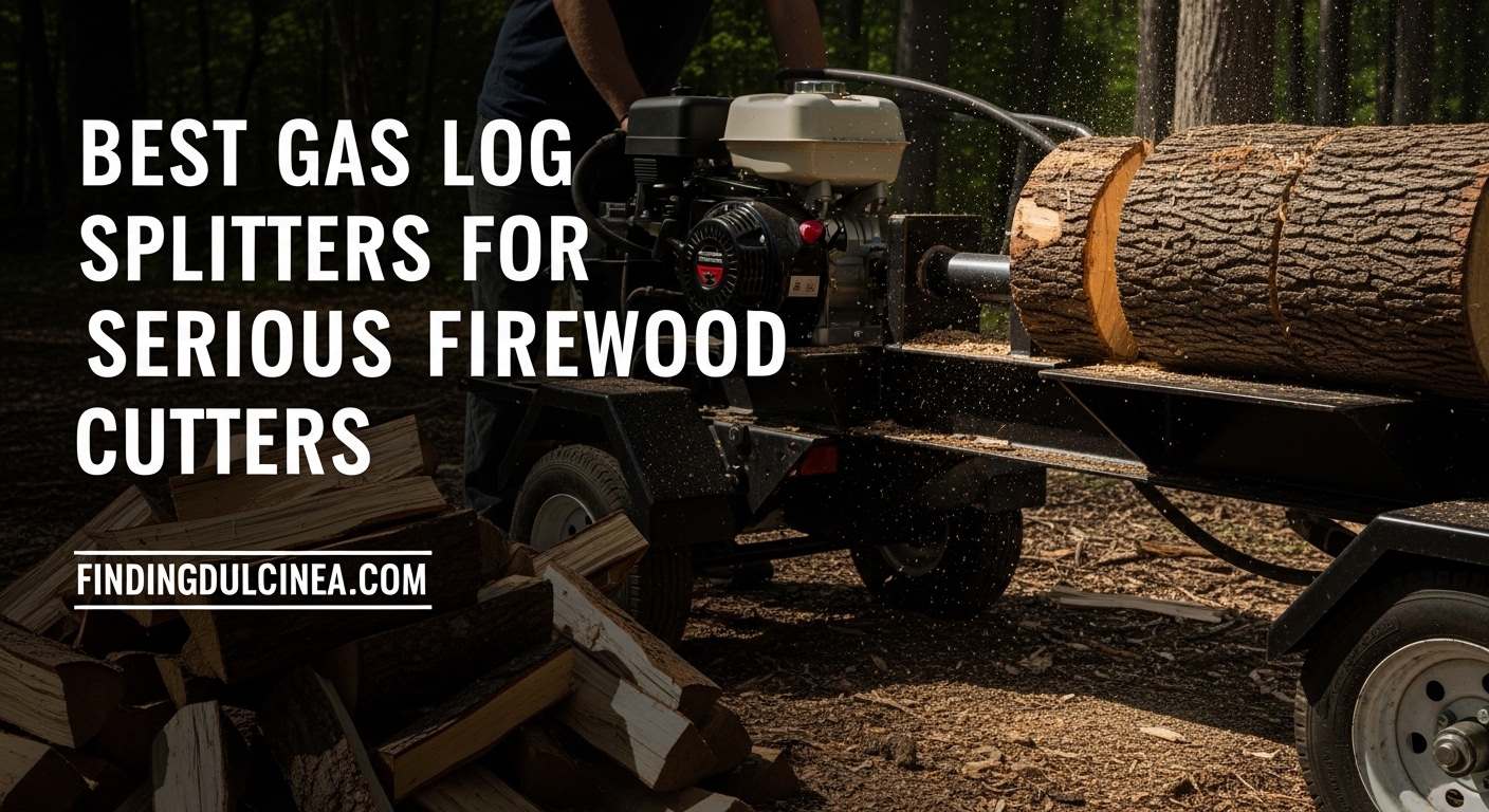 Best Gas Log Splitters for Serious Firewood Cutters